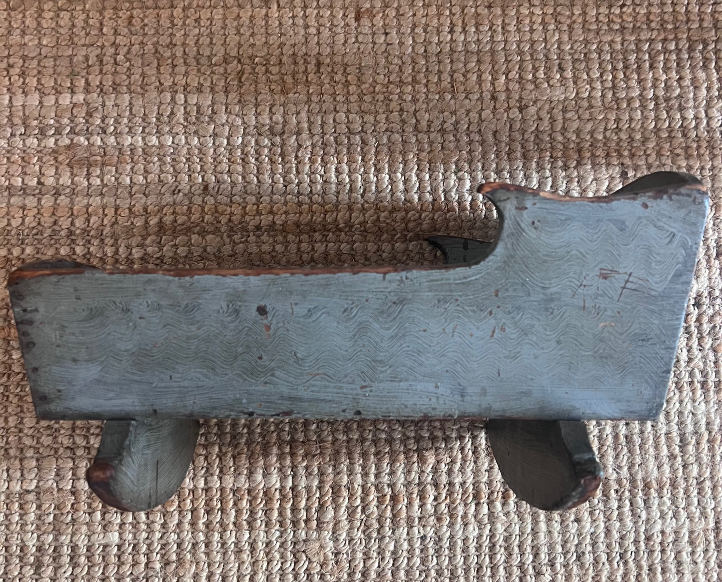 Antique Primitive Doll Cradle with Square Nails