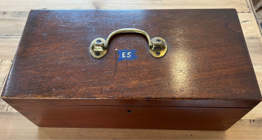Sea Chest, Monogrammed 'ES'