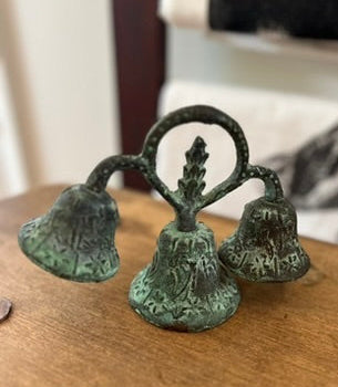 Vintage Ceremonial Spanish Colonial Bronze Mission Bells