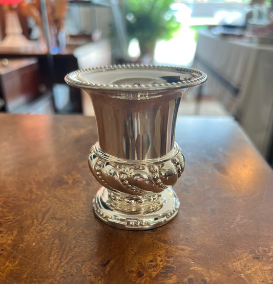 Ronson Waldorf Silver Plated Toothpick Holder