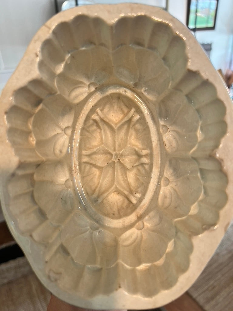 Antique Victorian Ironstone Jelly Mould