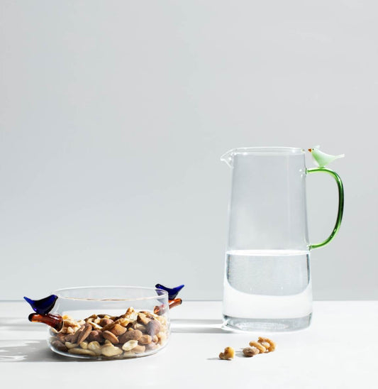 Ichendorf Milano Birds, Jug with Green Bird