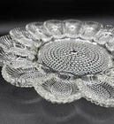 Vintage Indiana Glass Hobnail Deviled Egg Dish