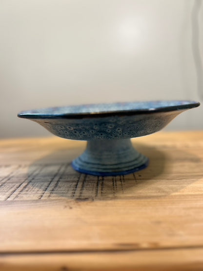 Decorative Serving Dish With Horse Figure