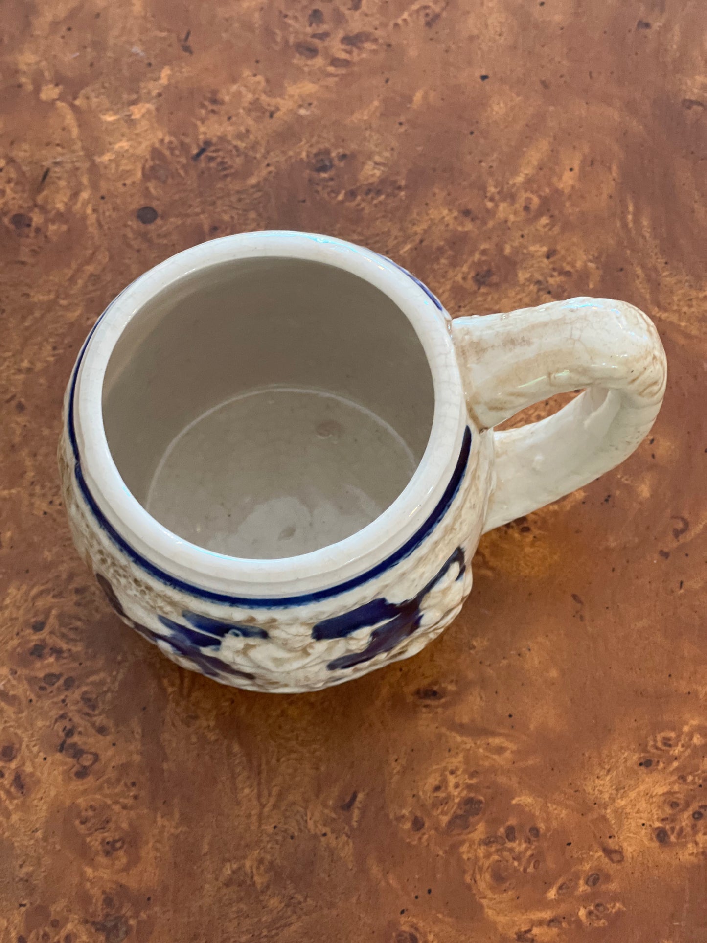 Vintage German Style Ceramic Beer Stein