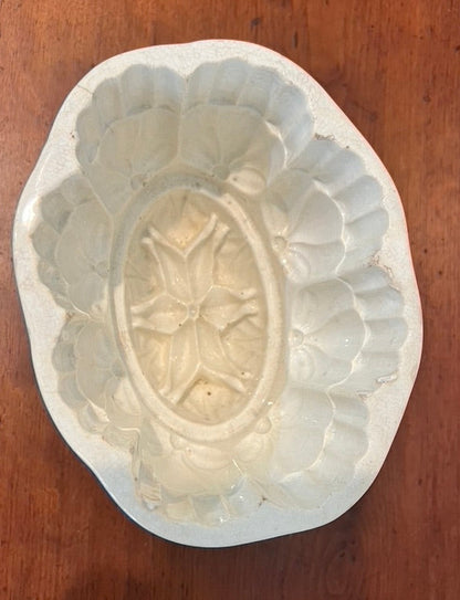 Antique Victorian Ironstone Jelly Mould