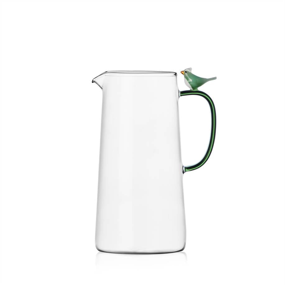 Ichendorf Milano Birds, Jug with Green Bird