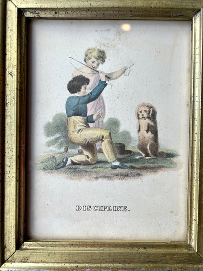 "Discipline" Dog Print