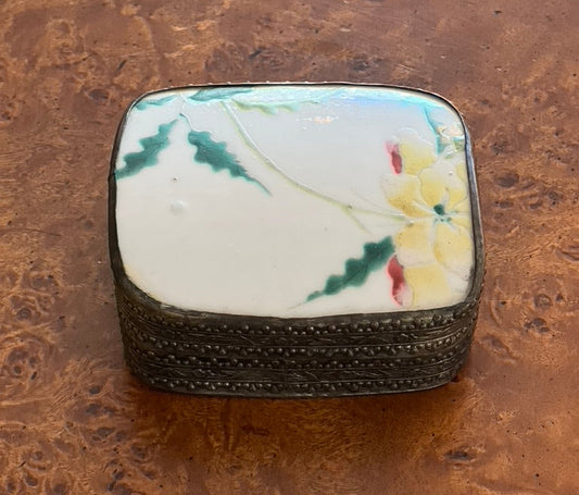 Chinese Porcelain Shard Trinket Box