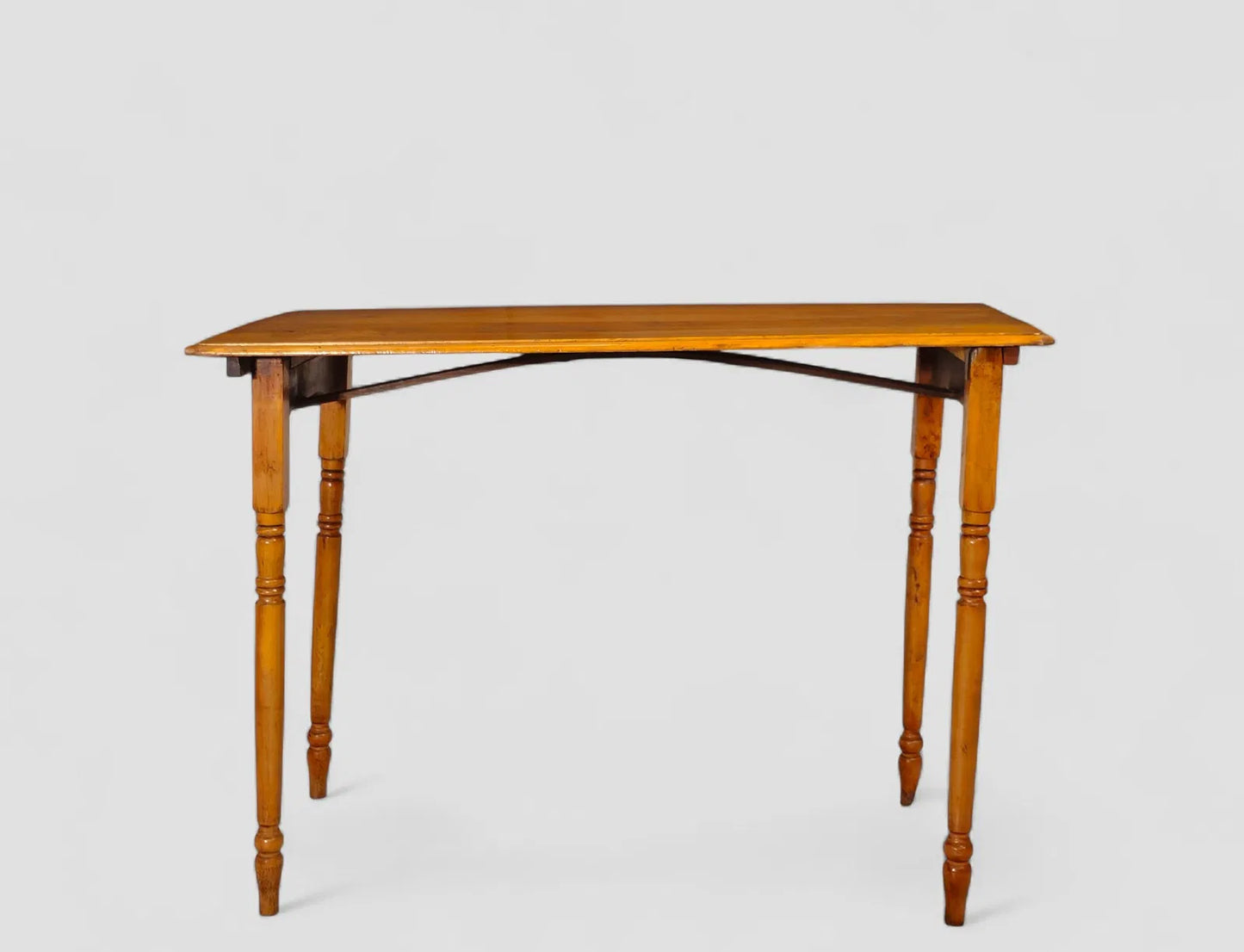 Rare Singer Sewing Company Tiger Maple Folding Sewing Table