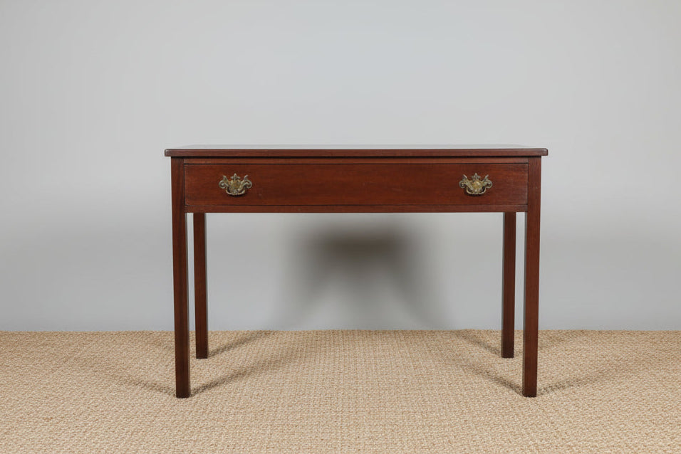 Antique Georgian Writing Table, Single Drawer
