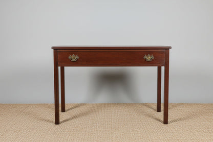 Antique Georgian Writing Table, Single Drawer