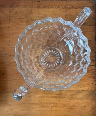Vintage Fostoria American Pattern Glass Centerpiece Bowl or Trophy