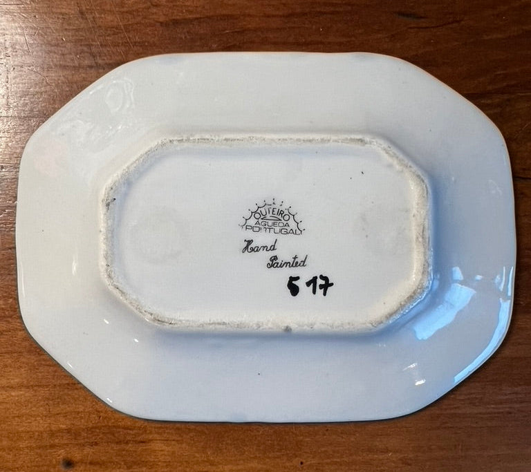 Vintage Outeiro Agueda Portuguese Pin Dish
