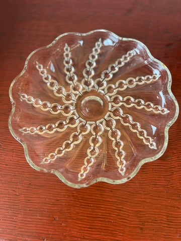 Vintage Anchor Hocking Boopie Bubble Trinket Dish