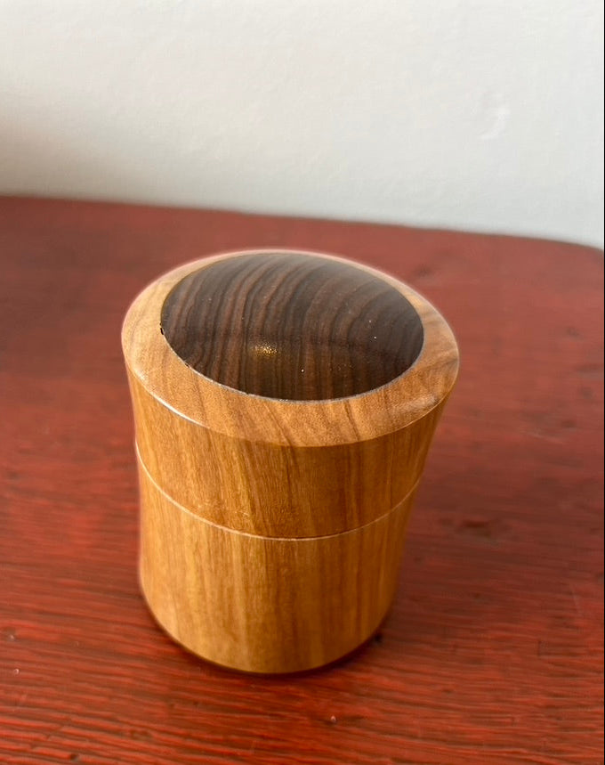 Olive Wood Box with Inlay