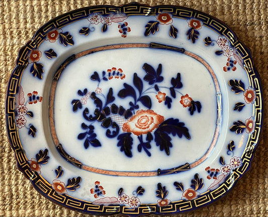 19th Century Ironstone "Japanese Export" Platter