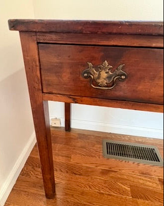 Antique Georgian Writing Table, Single Drawer