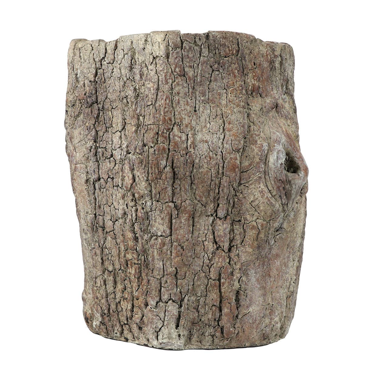 Faux Bois Log Planter