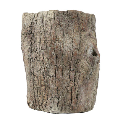 Faux Bois Log Planter