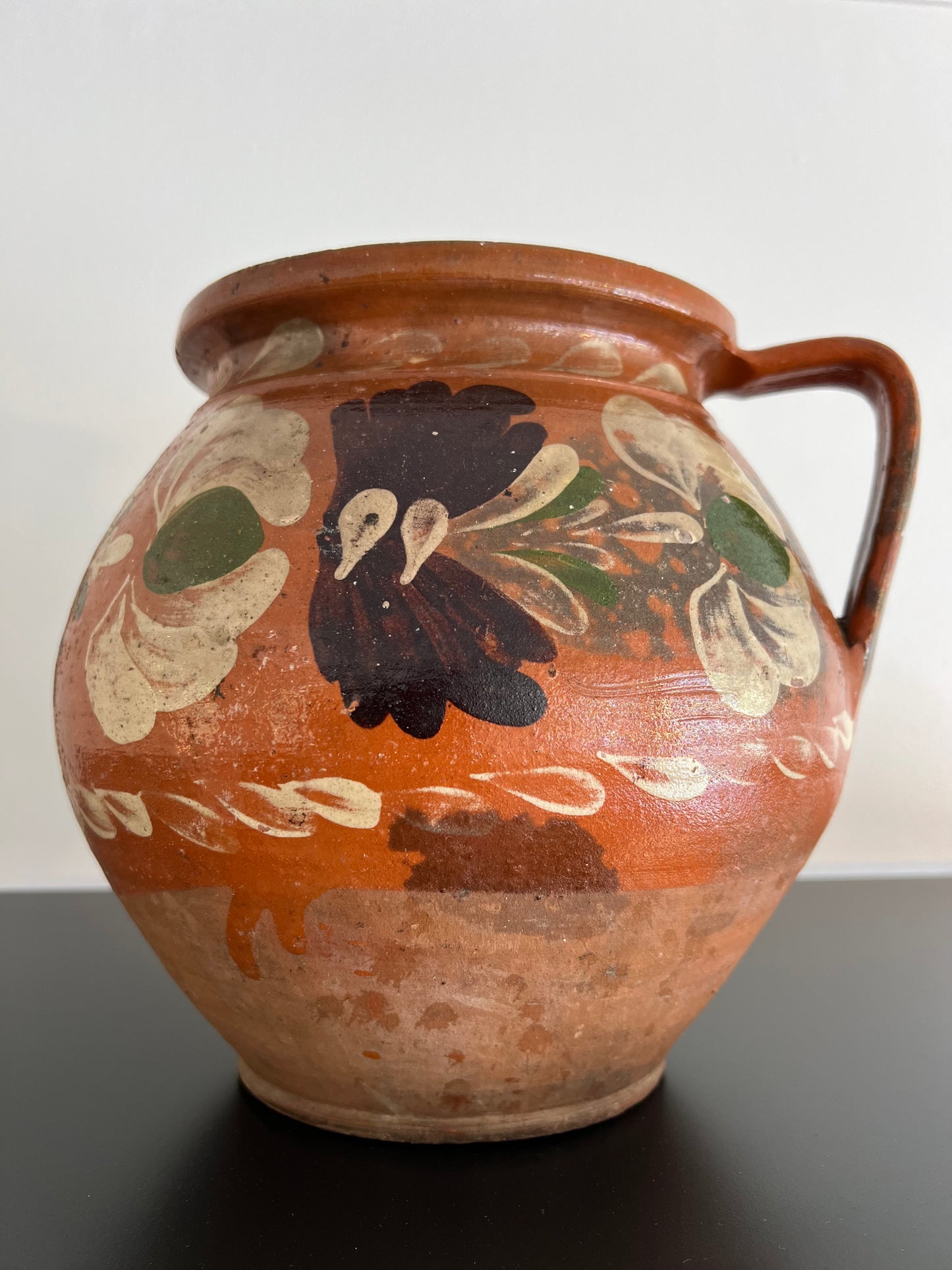 Antique Romanian Pottery Urn