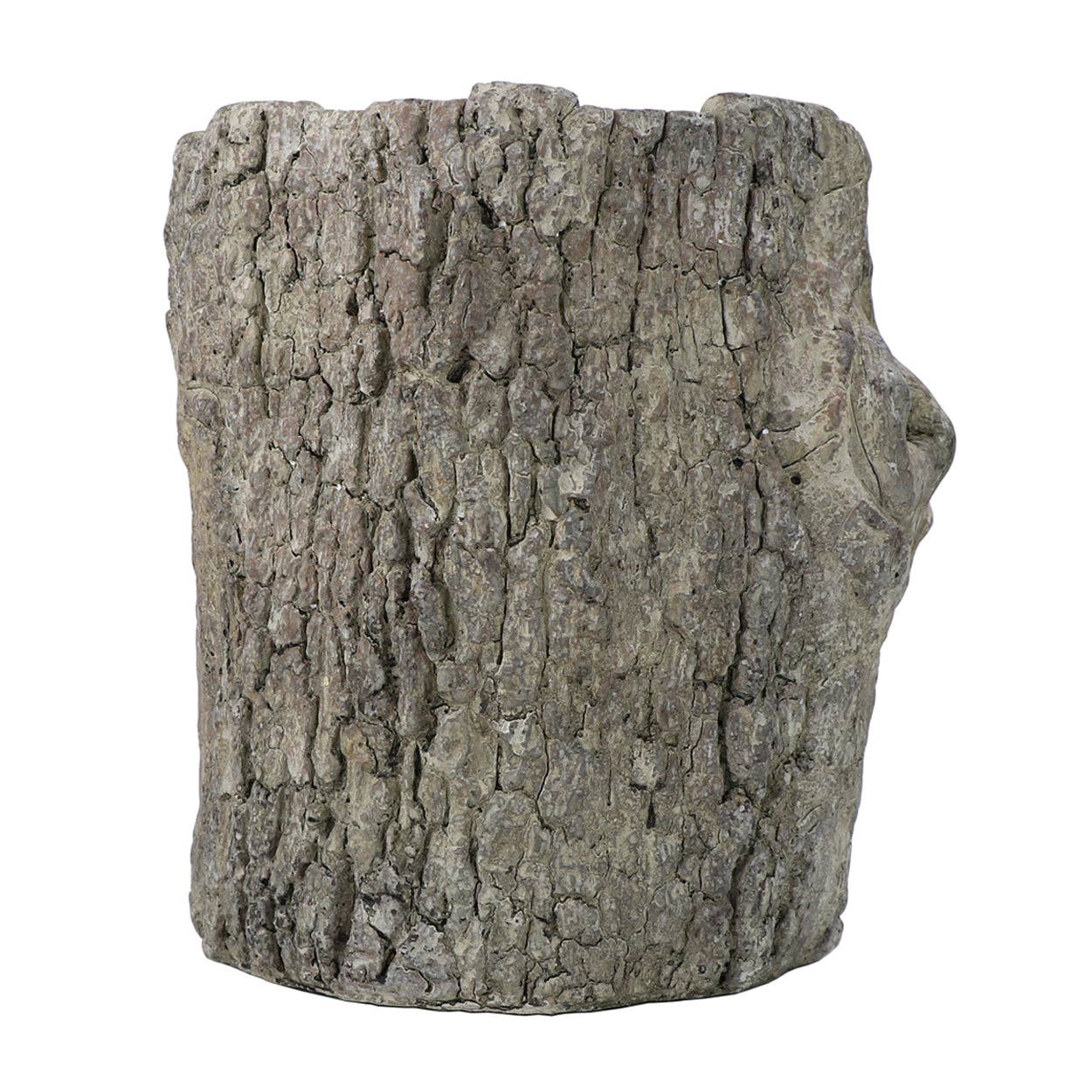 Faux Bois Log Planter