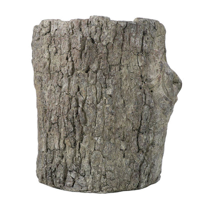 Faux Bois Log Planter