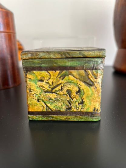 Folk Art Paper Mâché, Small Green