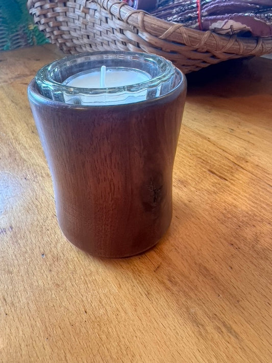 Black Walnut Votive Candle