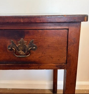 Antique Georgian Writing Table, Single Drawer