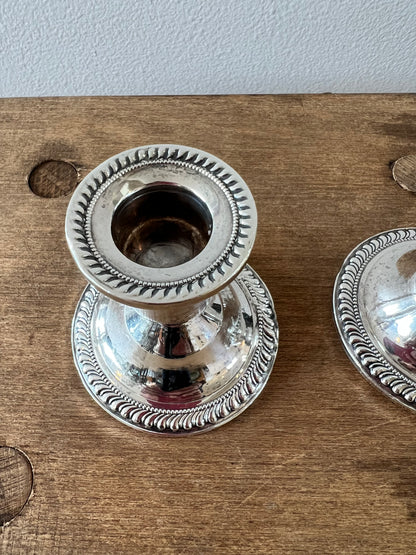Duchin Creation Sterling Silver Candlesticks, Pair