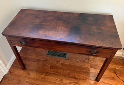 Antique Georgian Writing Table, Single Drawer