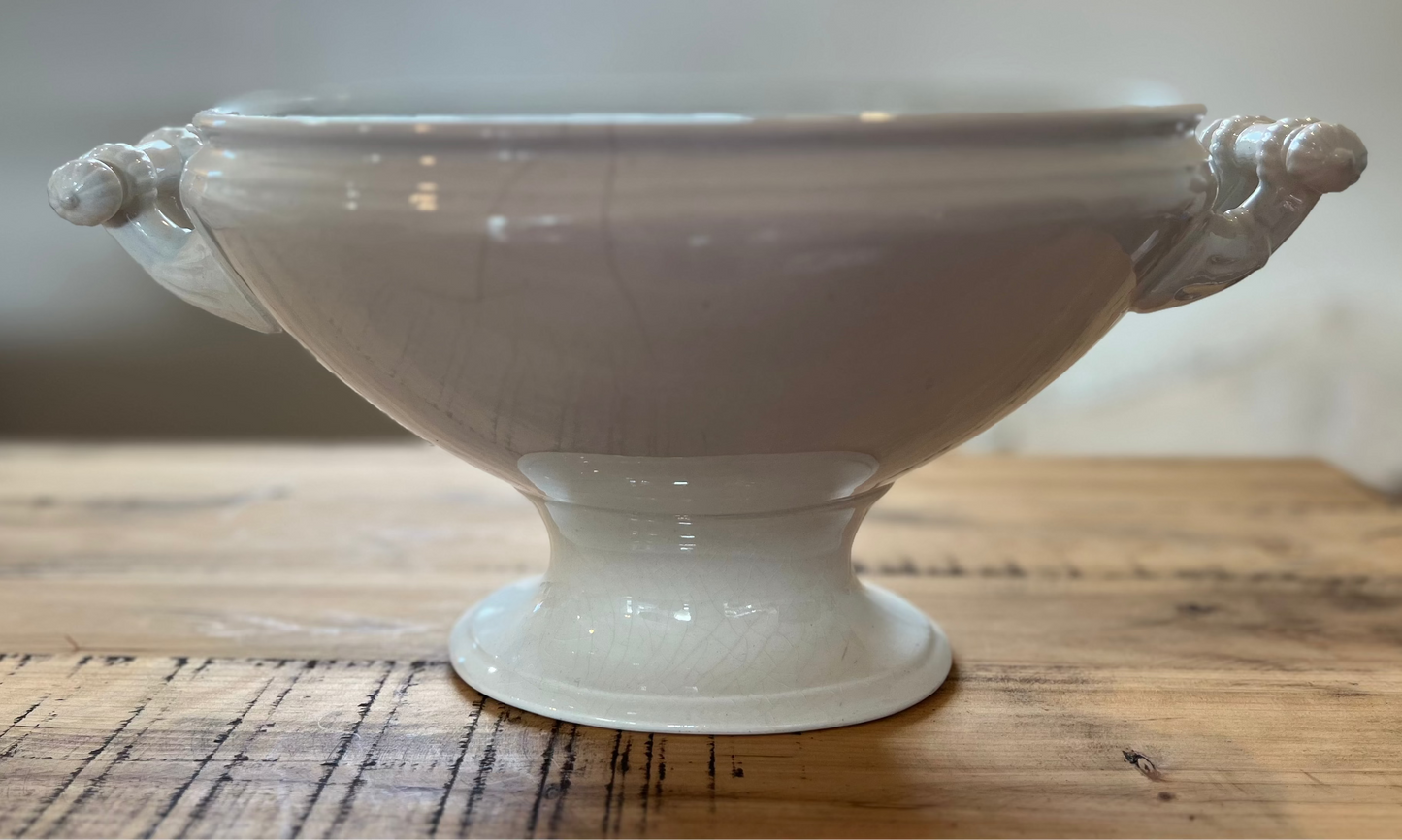 Antique Ironstone Tureen with Lid