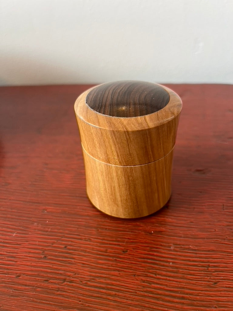 Olive Wood Box with Inlay