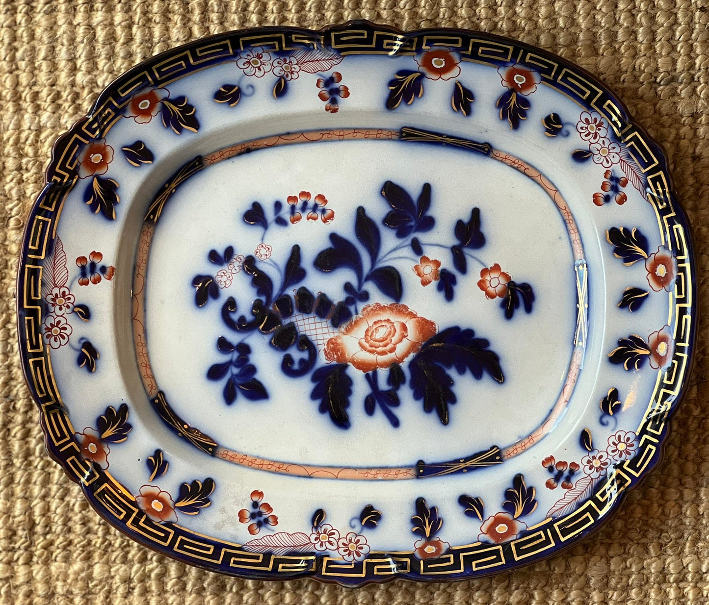 19th Century Ironstone "Japanese Export" Platter