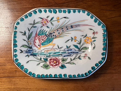 Vintage Outeiro Agueda Portuguese Pin Dish