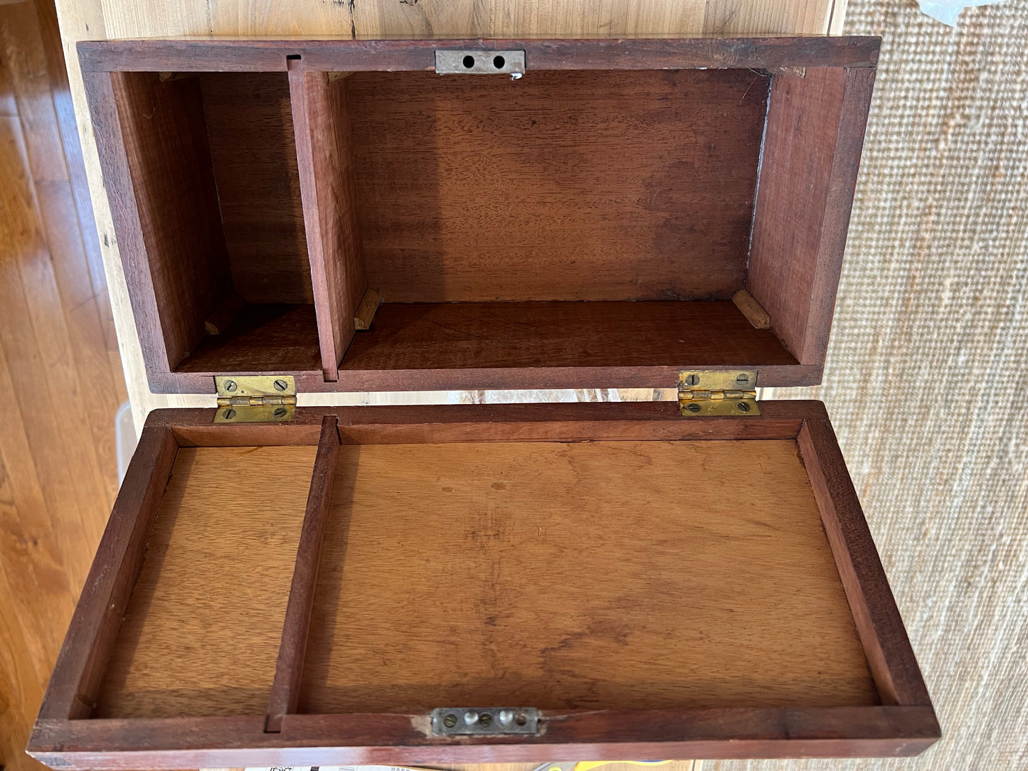 Sea Chest, Monogrammed 'ES'