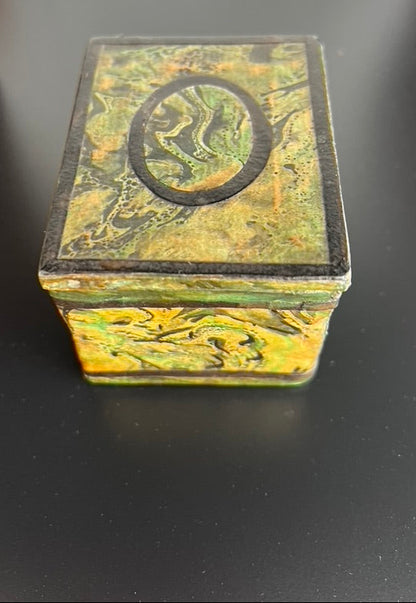 Folk Art Paper Mâché, Small Green