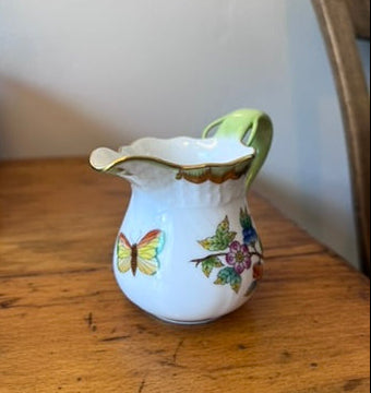 Herend Queen Victoria Hand-Painted Creamer