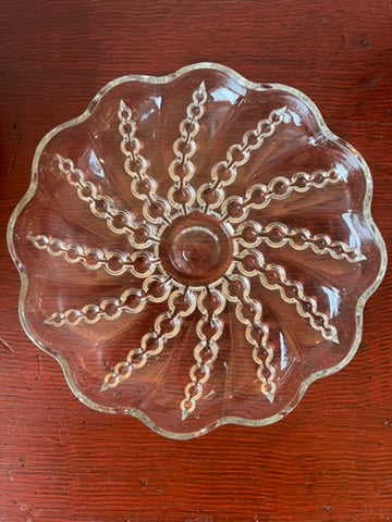 Vintage Anchor Hocking Boopie Bubble Trinket Dish
