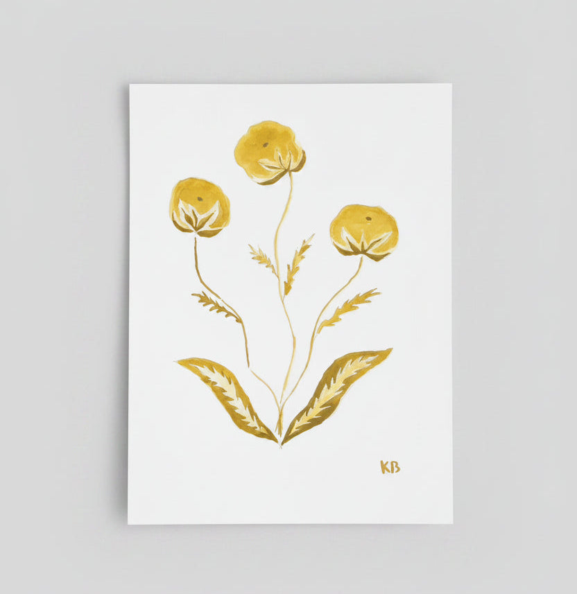 Limited Edition Botanical Painting, by Katie Binkley Art
