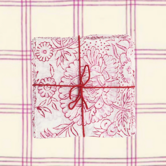 Napkins, Allium Polignac, Set of 4