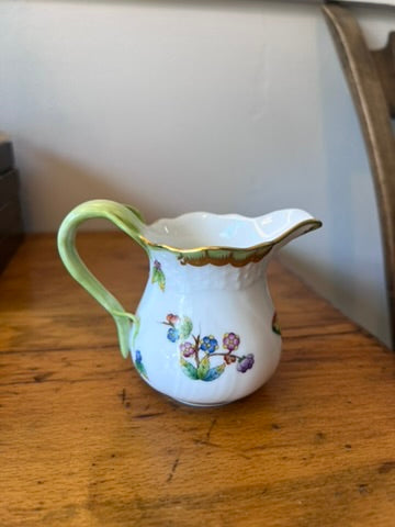 Herend Queen Victoria Hand-Painted Creamer