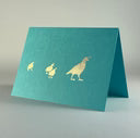 Gold Leaf Cards with Envelope