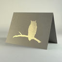 Gold Leaf Cards with Envelope