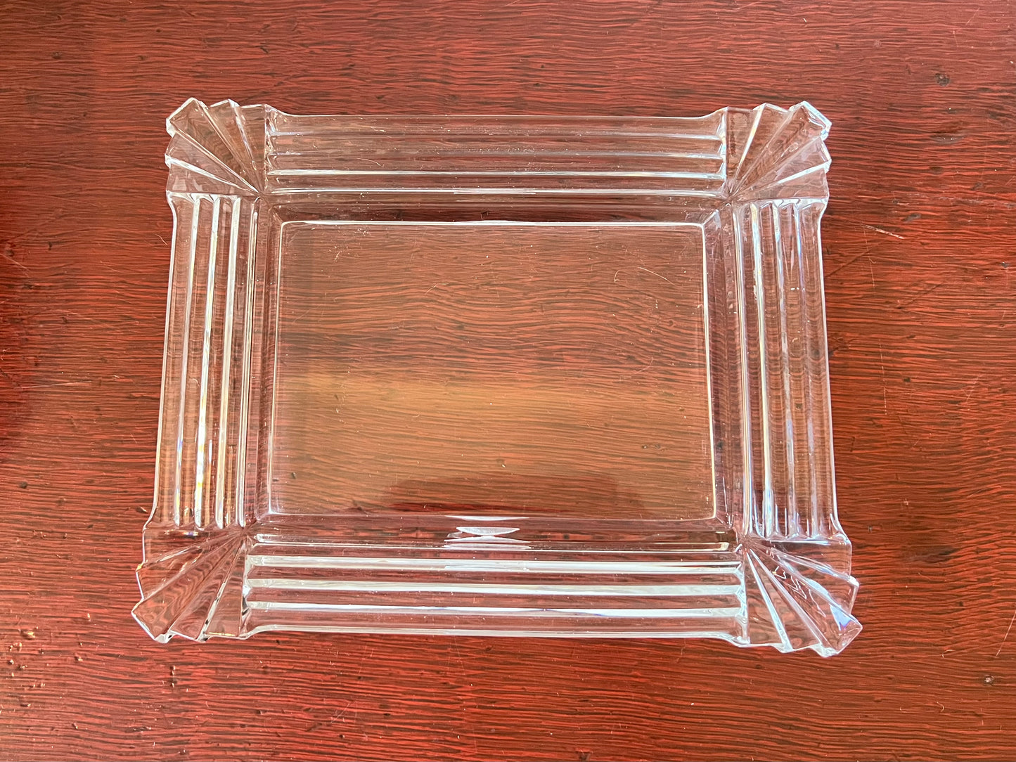 Art Deco Glass Dresser Tray