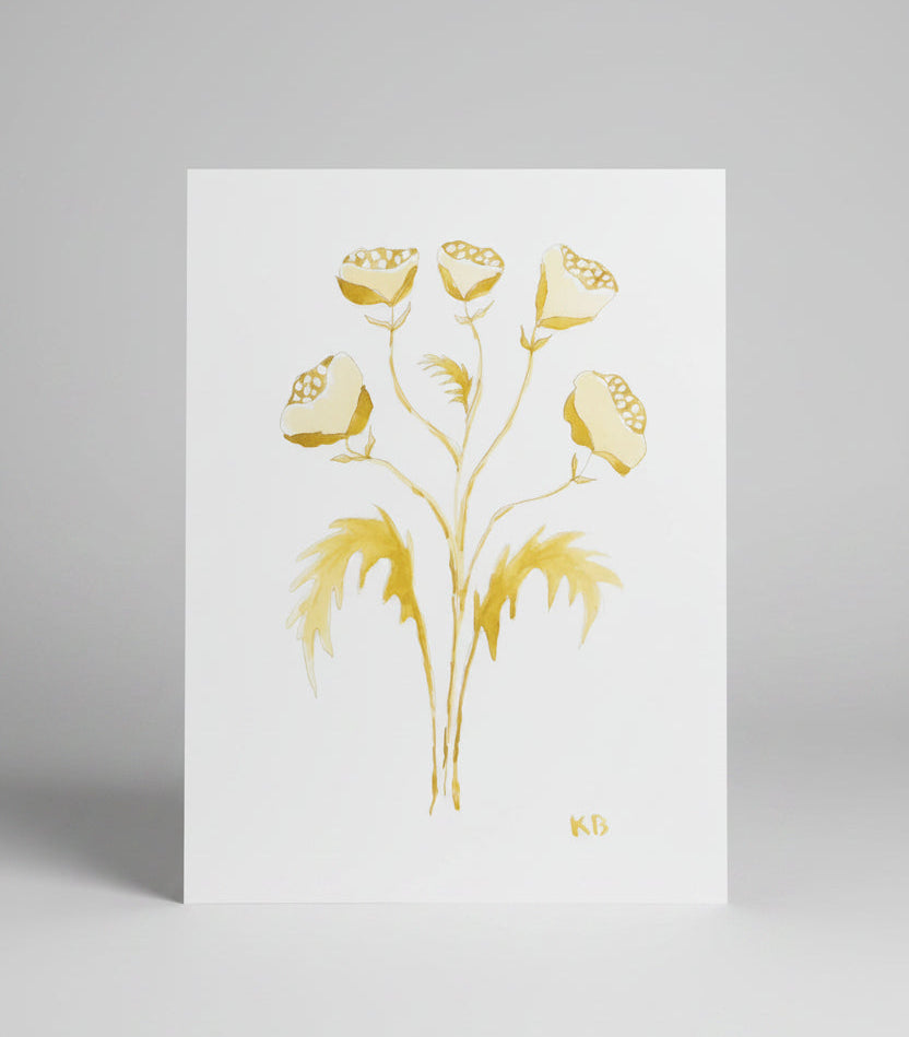 Limited Edition Botanical Painting, by Katie Binkley Art