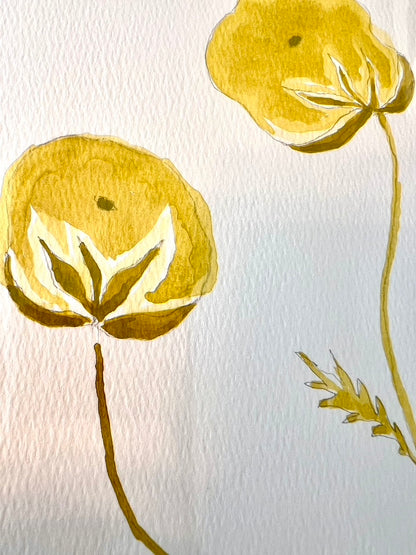Limited Edition Botanical Painting, by Katie Binkley Art
