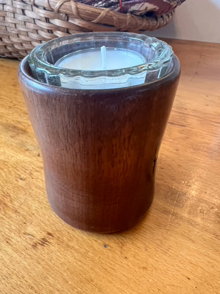 Black Walnut Votive Candle