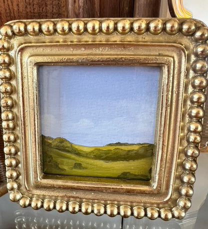Miniature Landscape Paintings by Katie Binkley